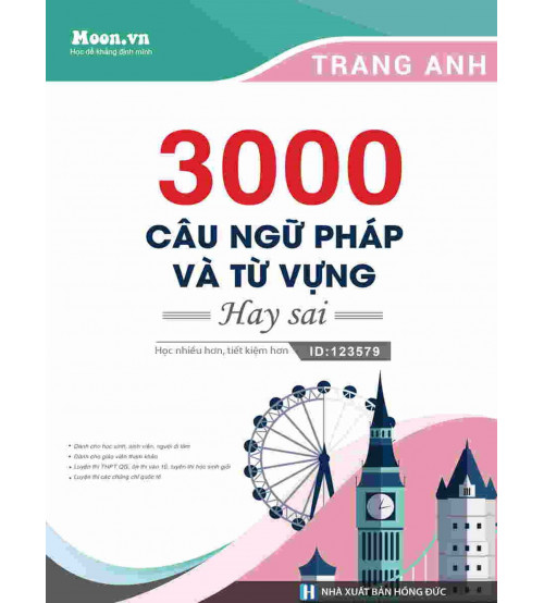 Sách - 3000 Câu Ngữ Pháp - Từ Vựng Tiếng Anh Hay Sai