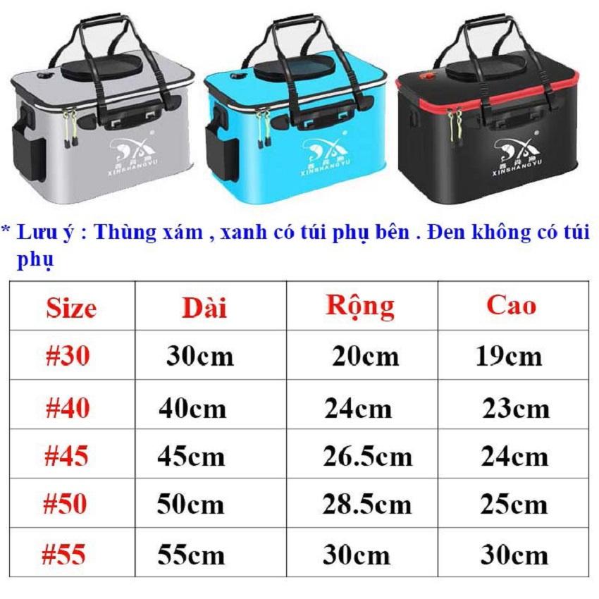 Thùng Đựng Cá Đi Câu Cao Cấp KK9