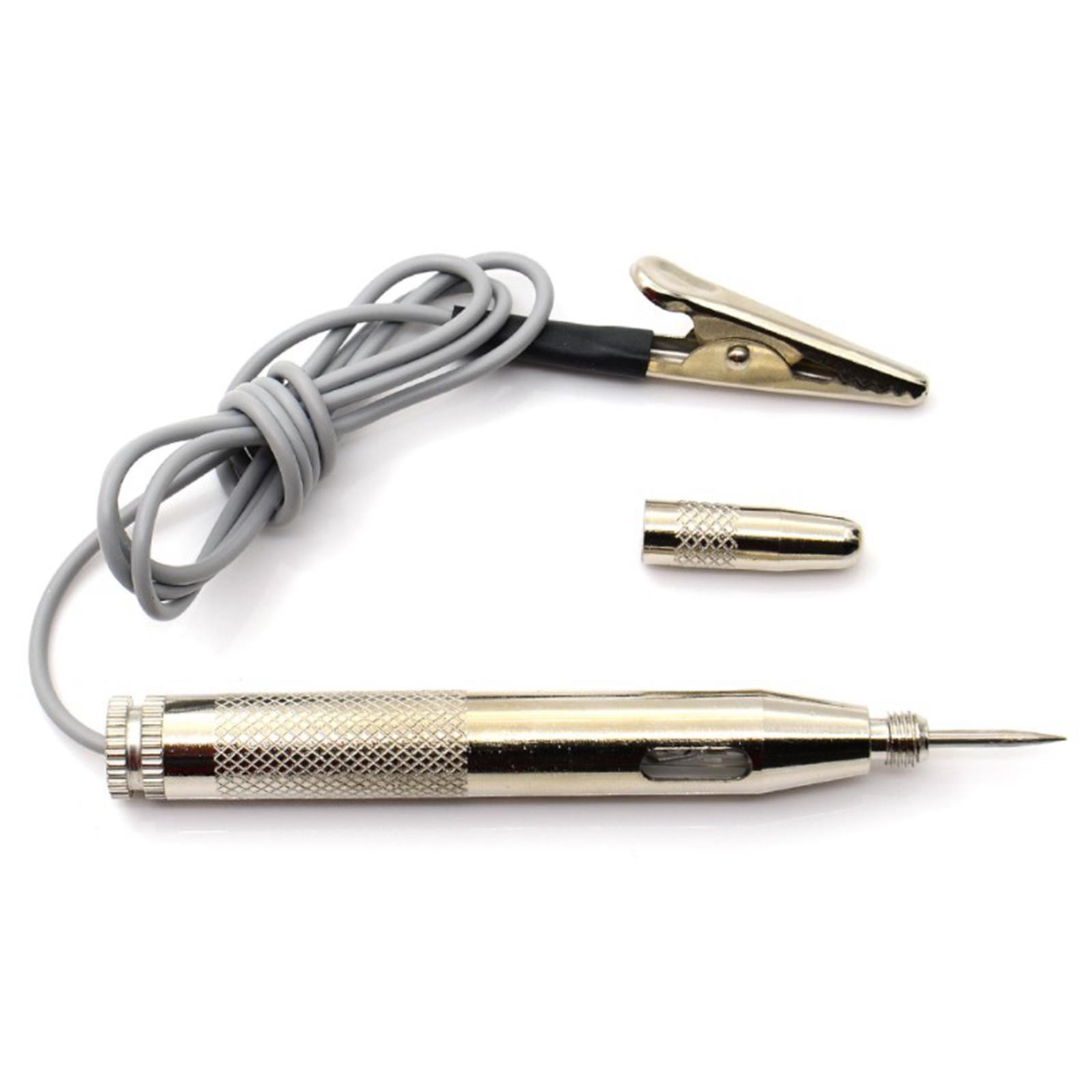 6-24V Heavy Duty Car DC 6V 12V 24V Circuit Tester Test Pen Extended Leads