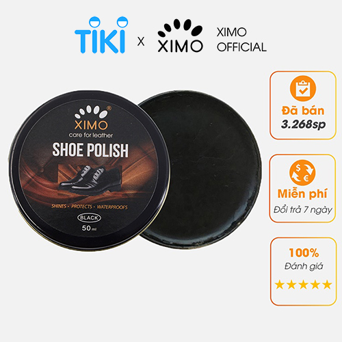 Xi Đánh Giày Sáp Shoe Polish XIMO Chính Hãng XI08