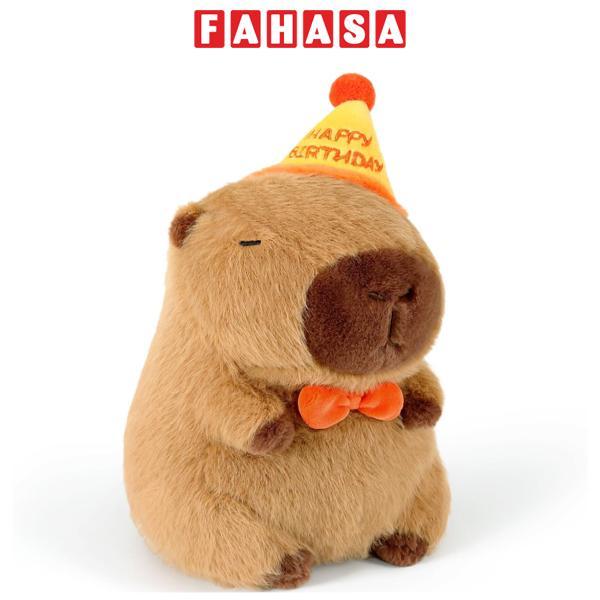 Thú Bông Capybara Đội Nón Sinh Nhật 45 cm - Nuan Nuan 1721-7
