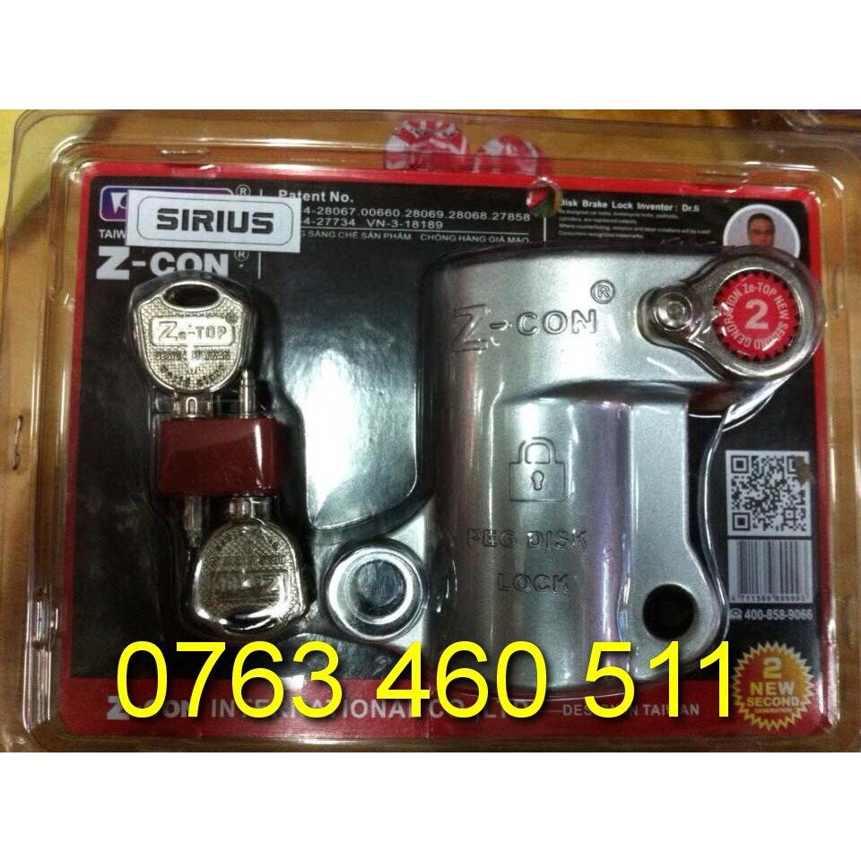 Khóa phuộc trước sirius