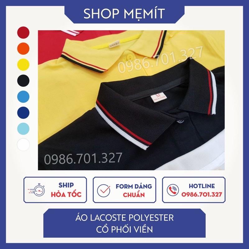 Áo thun đồng phục mặc nhóm, polo mặc đôi, công ty, họp lớp chất cá sấu poly cổ viền chất đẹp