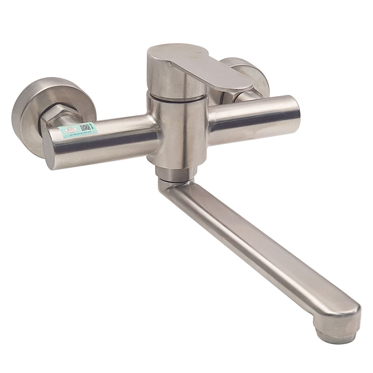Vòi rửa chén nóng lạnh âm tường Inox SUS 304 Eurolife EL-T019AT