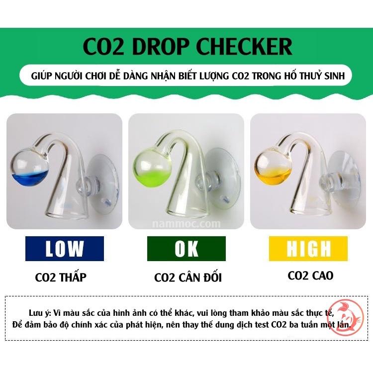 CO2 Drop Checker | Bộ Test CO2 | Tools Kiểm Tra Nồng Độ CO2 Cho Bể Thuỷ Sinh