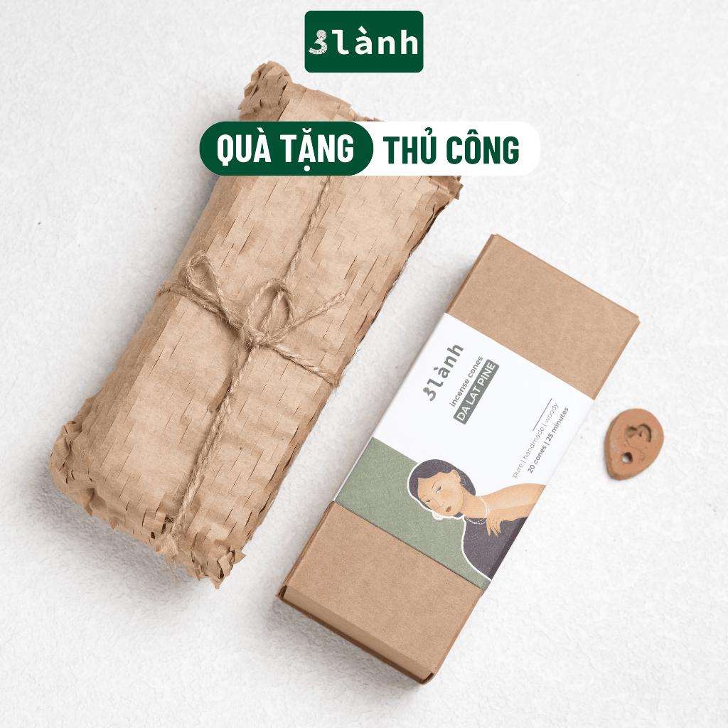 Nụ Thủ Công Thông Đà Lạt 3 Lành Hộp 20 Mùi 100 % Tự Nhiên Tặng Kèm Đế Chăm, Không Hóa Chất Xông Thơm