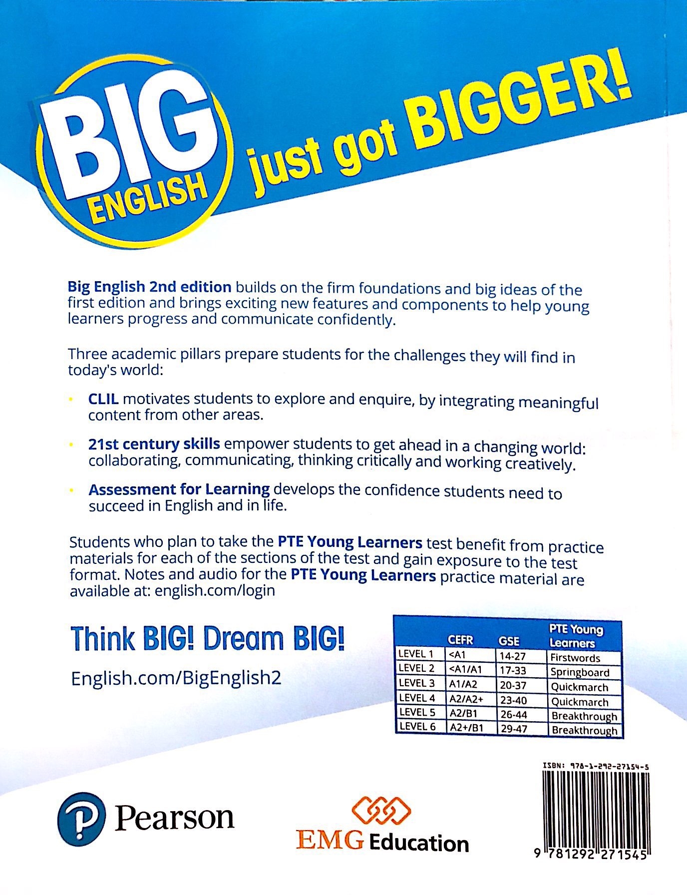 Big English 2ed PTE YL SB6 VN