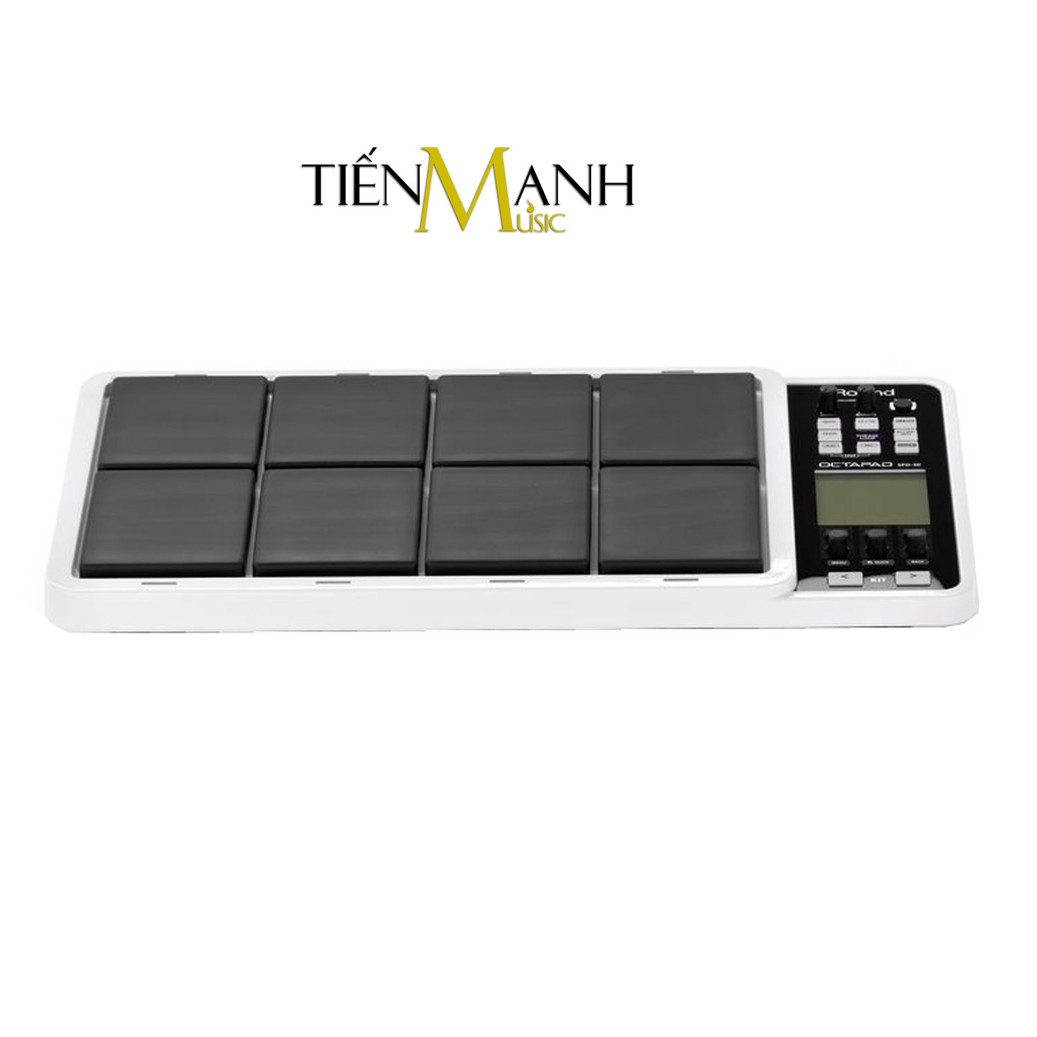 [Màu Trắng] Roland SPD-30 Bộ Trống điện tử 8 Mặt SPD30 Octapad - Electronic Drum 8 Pad Ultra Portable Digital SPD 30 Hàng Chính Hãng - Kèm Móng Gẩy DreamMaker