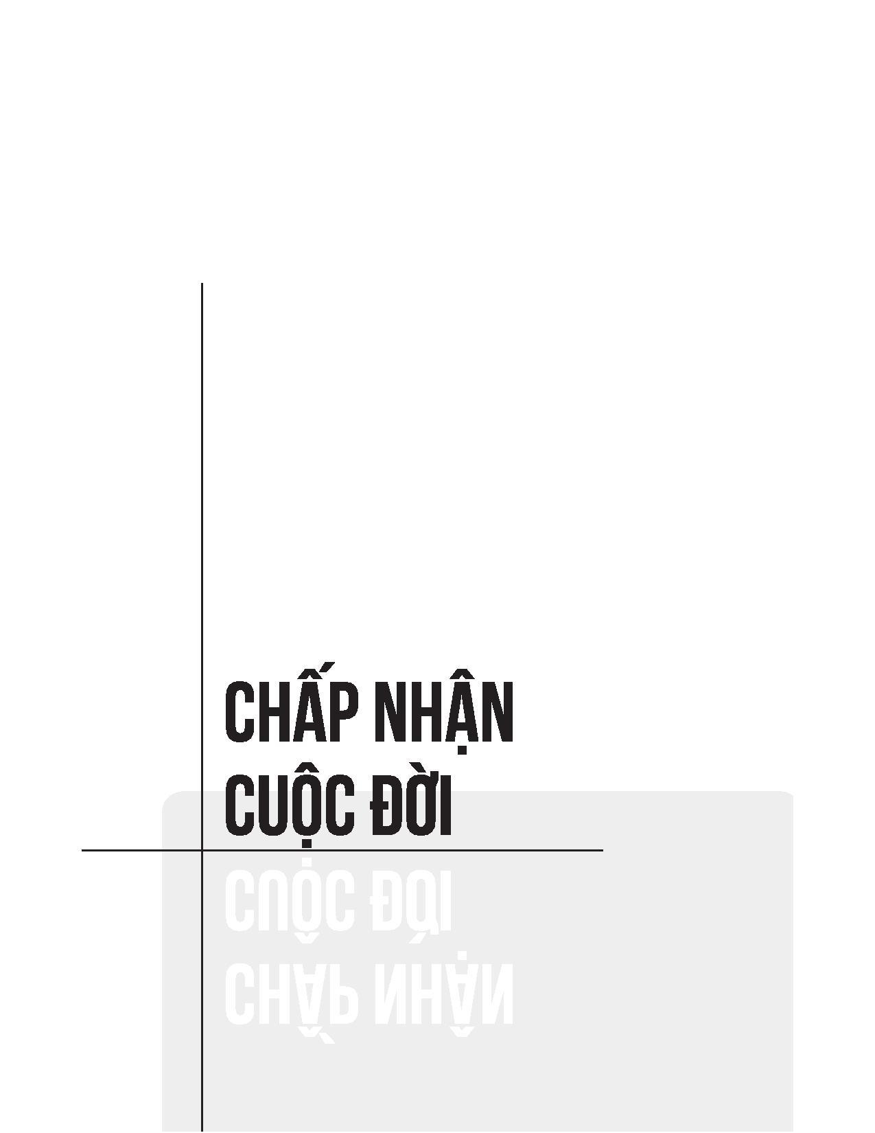 Chấp Nhận Cuộc Đời