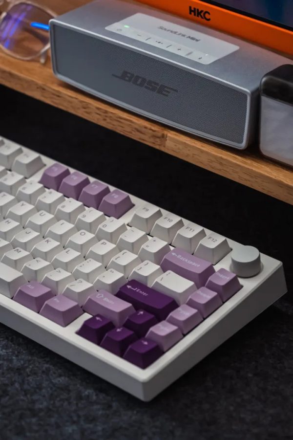 Bàn phím cơ FL-Esports GP75CPM Taro Purple - Hàng chính hãng