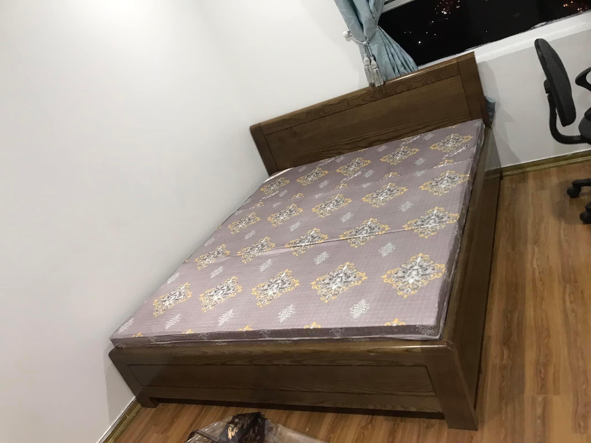Đệm Bông ép Tinh Khiết - Chống Đau Lưng , Đau Mỏi Vai Gáy - Mix Mầu