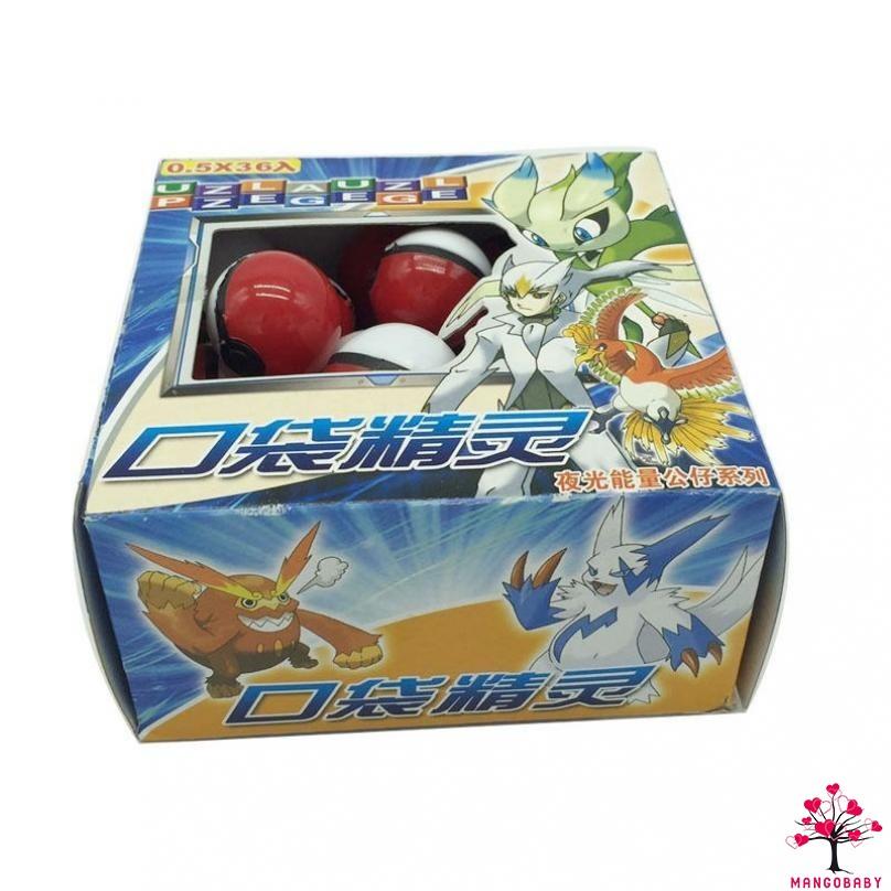 Set hộp 36 bóng pokemon - Bên trong có chứa mô hình và quà tặng