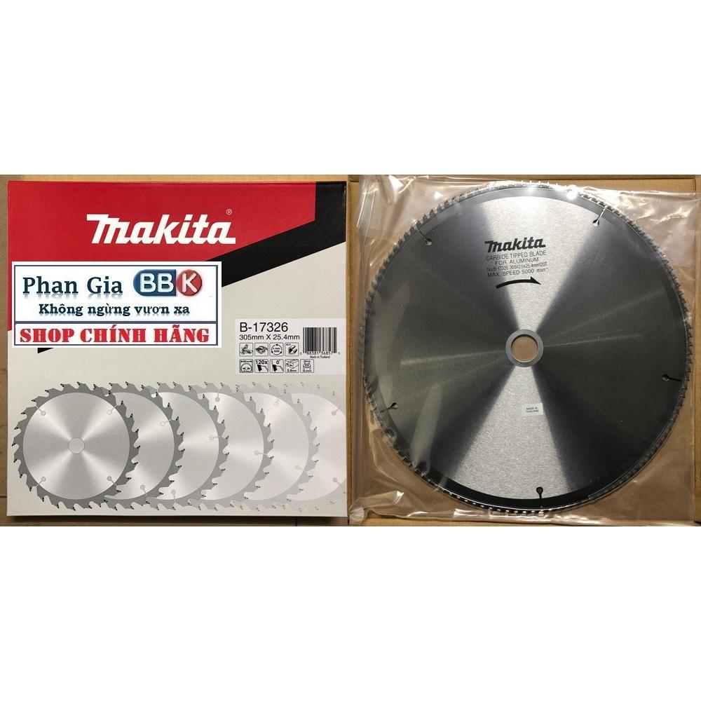 Lưỡi Cắt Nhôm Hợp Kim MAKITA 305, 120 răng, Hàng chính hãƞg, Bảo hành 1 năm