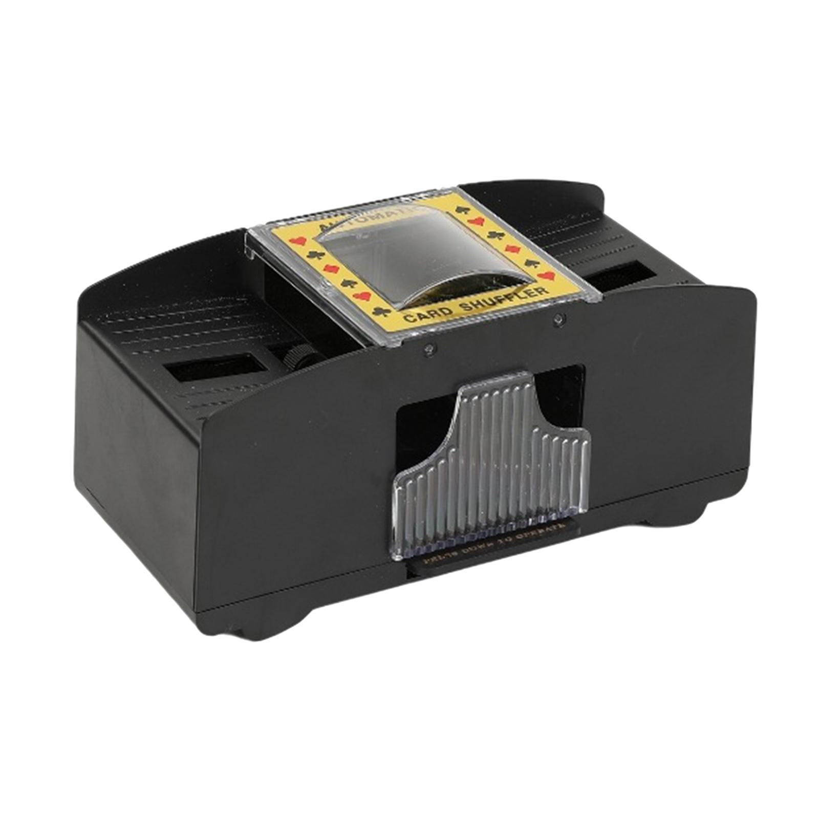 Card Shuffler Dealer Dispenser Battery&USB Accs Casino Trading Card for Club 2