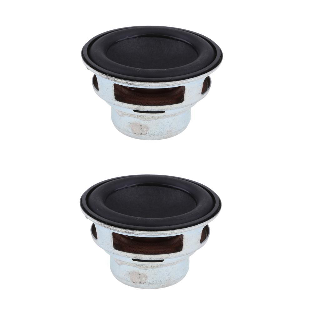 2x 45mm 4 Ohms 8w Full Range Speaker, Circular Speaker, 18 Voice Coil