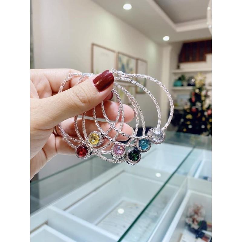 Vòng tay mix charm MẪU MỚI lắc tay bạc phong thuỷ thiết kế mới hiện đại mang lại may mắn cho bạn