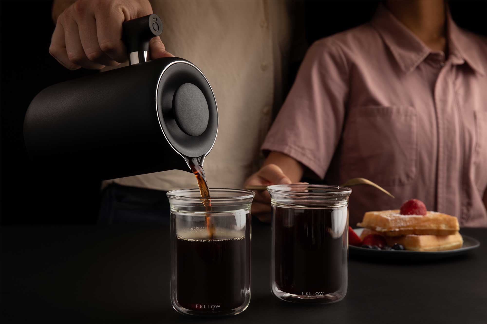 Bình pha cà phê kiểu pháp Fellow Clara French Press - 710ml - Matte Black