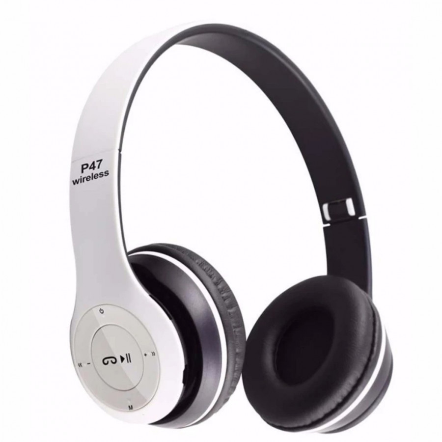 Tai Nghe Bluetooth P47 Có Khe Cắm Thẻ Nhớ