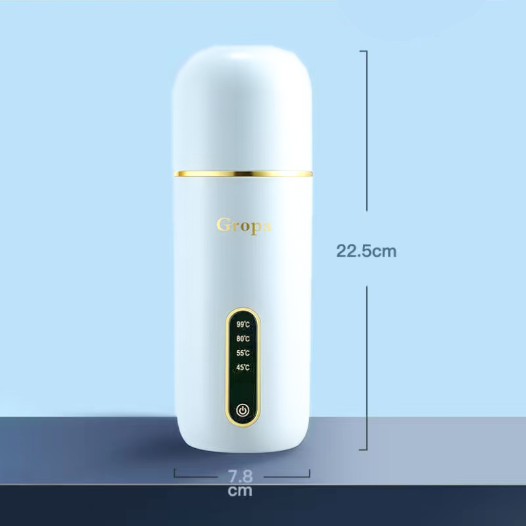Bình đun nước siêu tốc mini du lịch đa năng 400ml tự ngắt khi sôi
