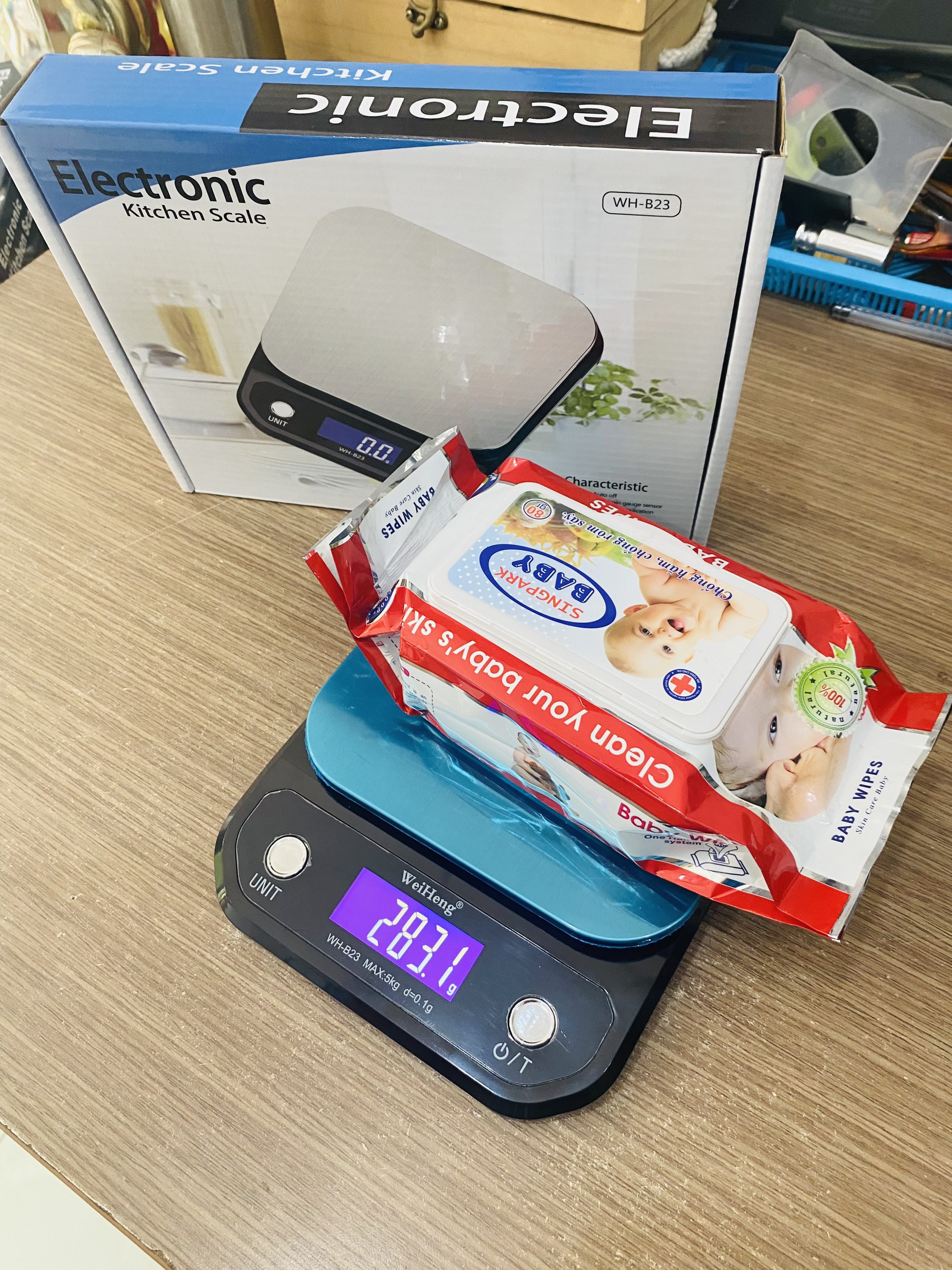 Cân điện tử thực phẩm dùng trong nhà bếp Ebalance Kitchen Scale cân được tới 10kg, cân nhà bếp