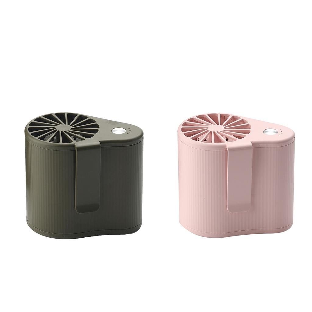 2pcs Portable Mini Fan Mobile Air Conditioning Fan 5V USB Rechargeable
