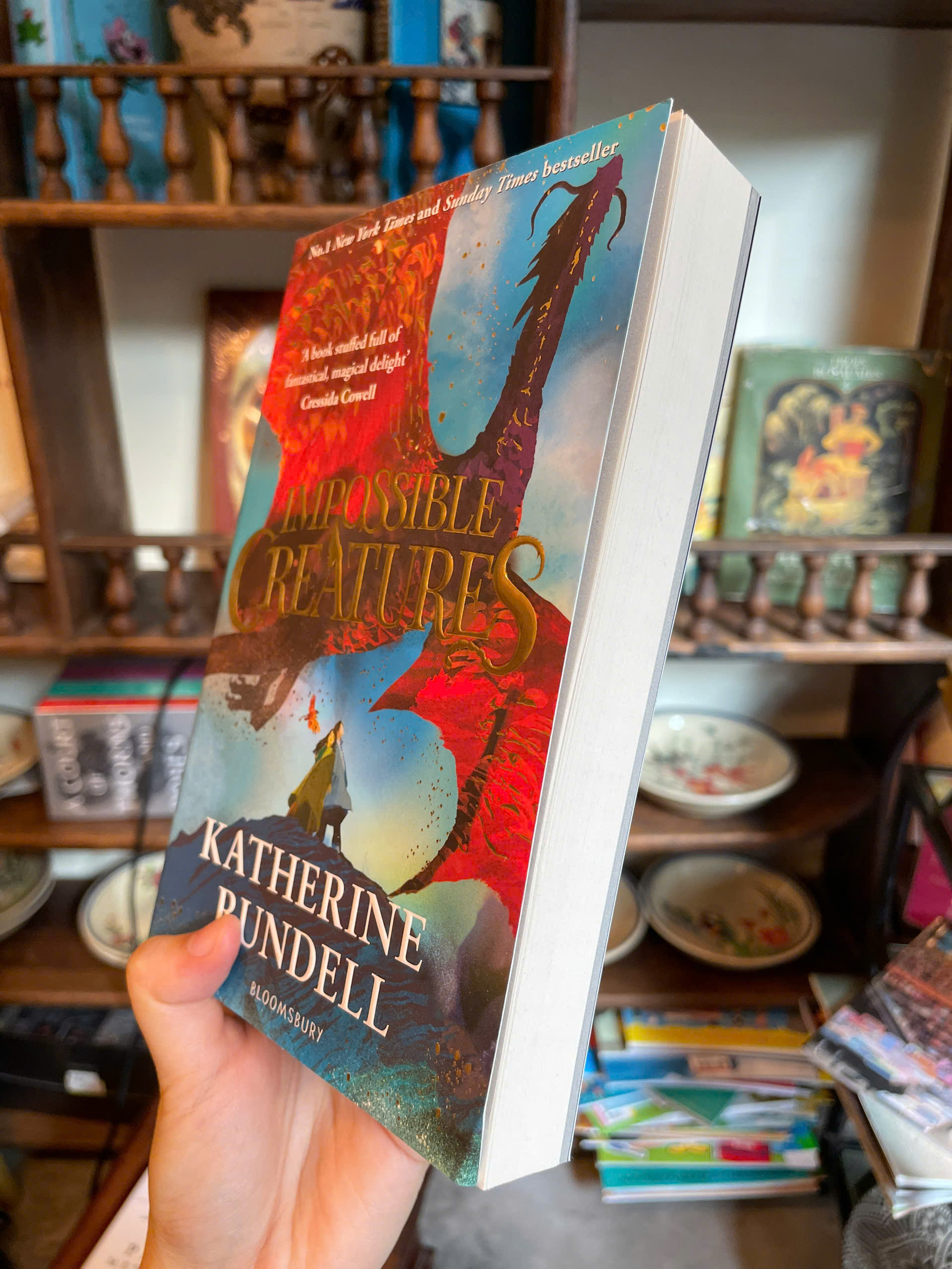 Sách - Impossible Creatures by Katherine Rundell | Children Fantasy Novel / Ngoại văn Nhập khẩu