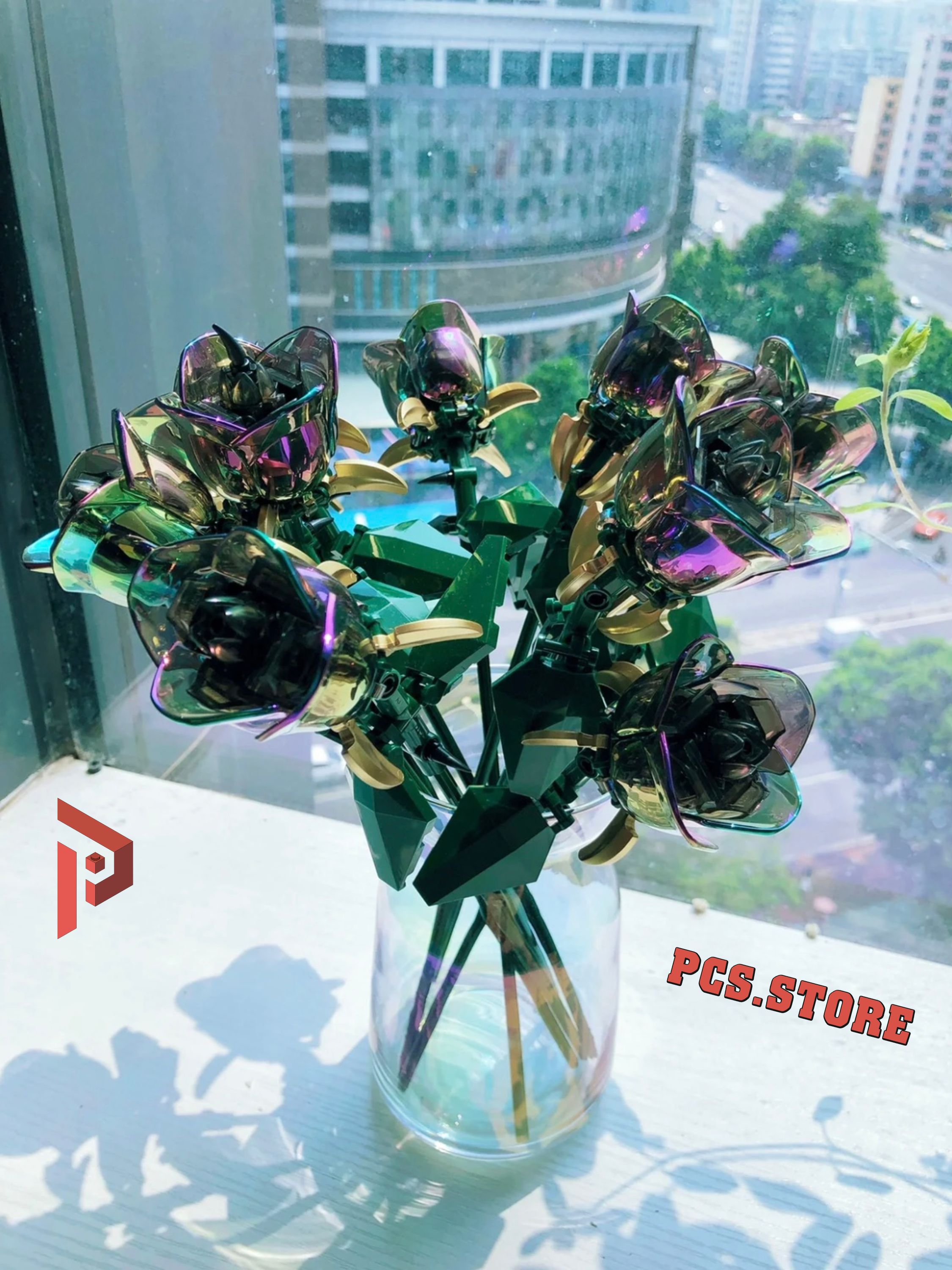 Đồ Chơi Lắp Ráp Mô Hình Hoa Hồng Phantom Rose - PCS STORE