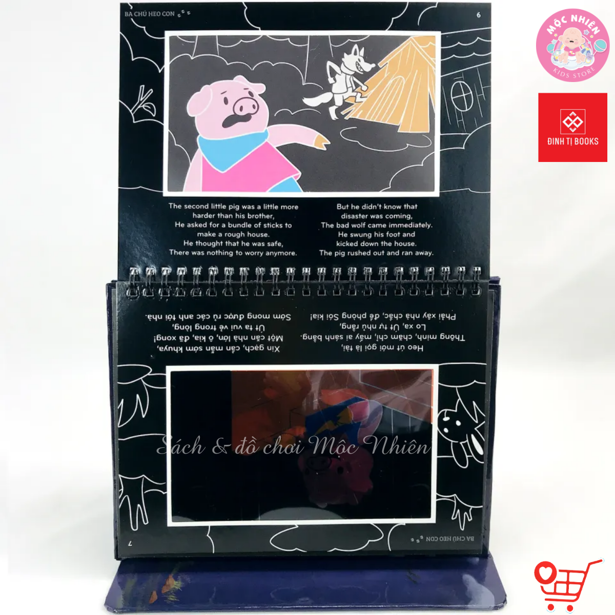 Sách Đinh Tị - Sách Chiếu Bóng Thần Kỳ Phiên Bản Đặc Biệt Có Màu (Nhiều chủ đề)