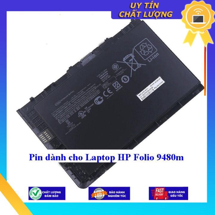 Pin dùng cho Laptop HP Folio 9480m - Hàng Nhập Khẩu New Seal