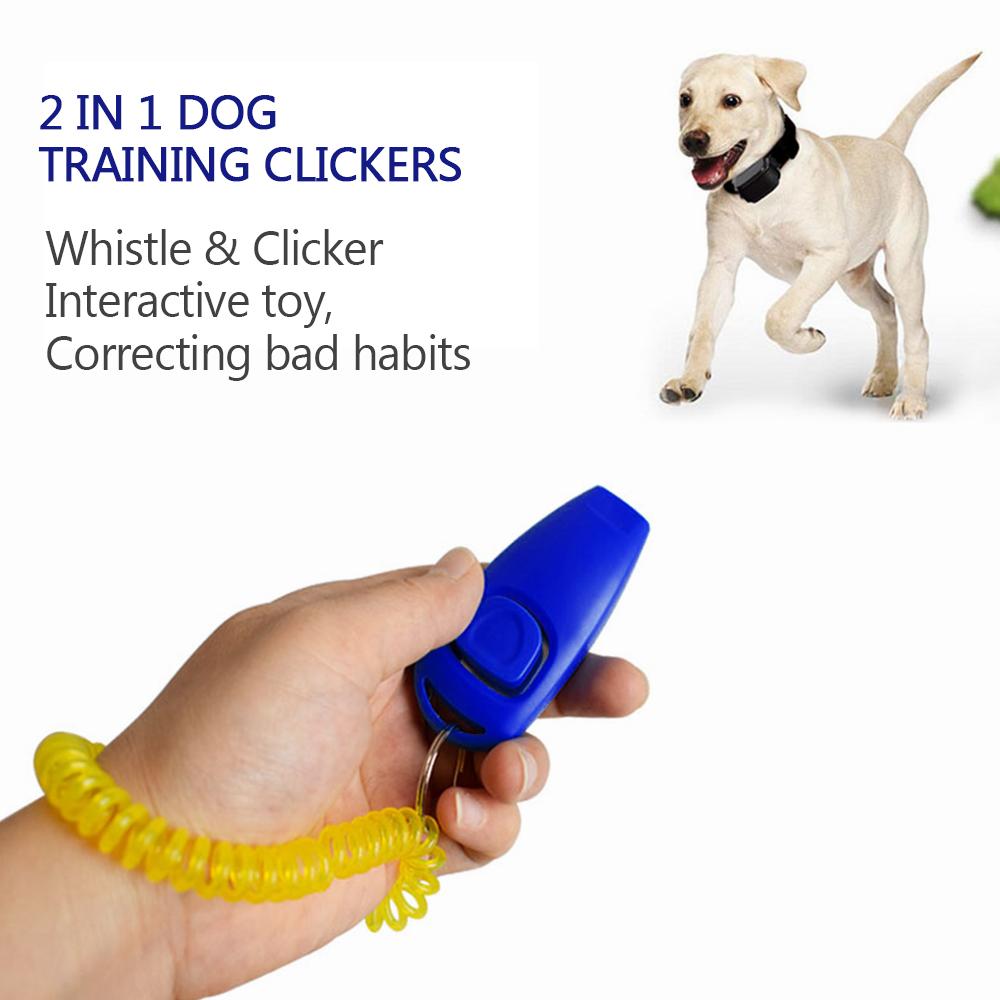 Vòng Đeo Tay Có Dây Đeo Cổ Tay Huấn Luyện Thú Cưng 2 Trong 1 Còi Và Clicker