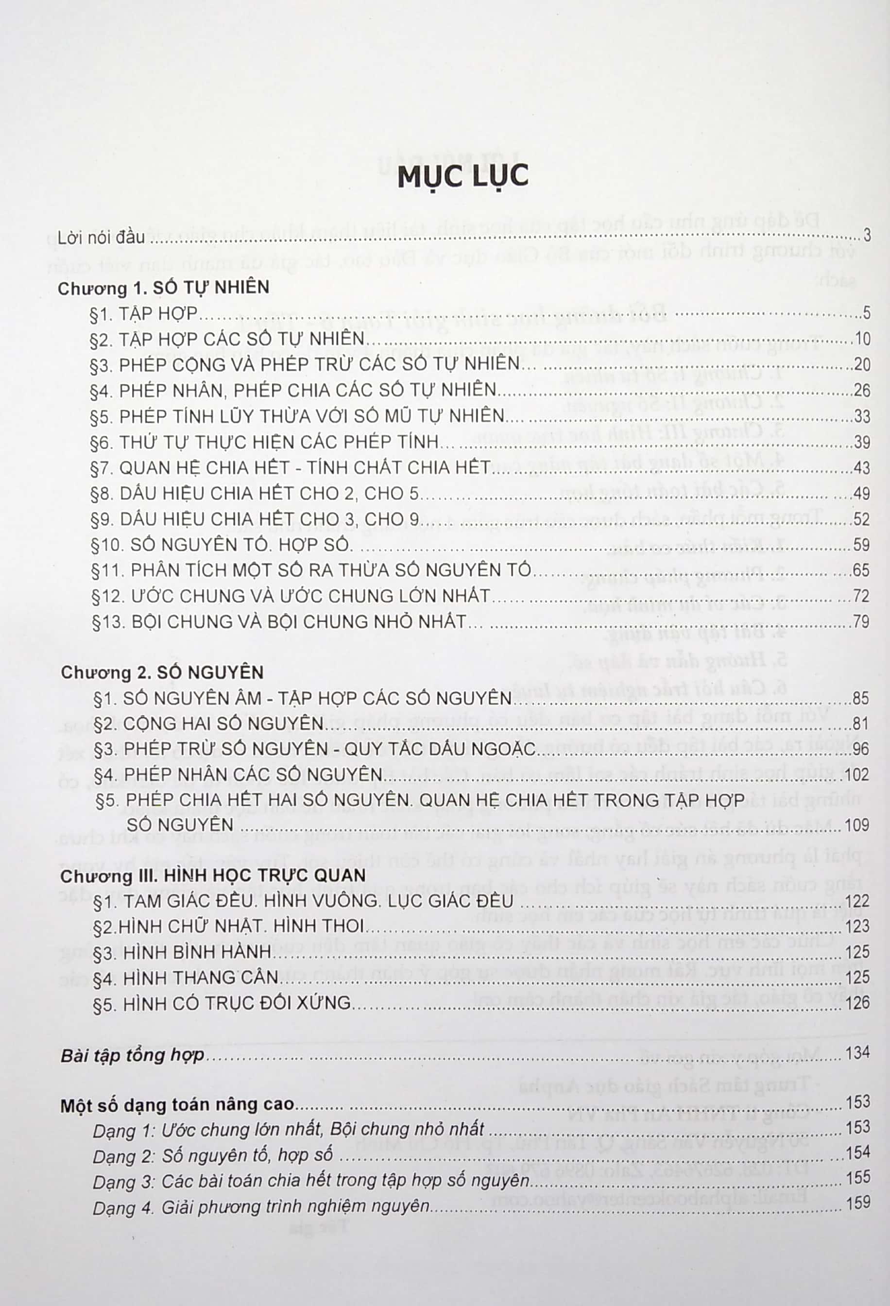 Bồi Dưỡng Học Sinh Giỏi Toán Lớp 6 - Tập 1