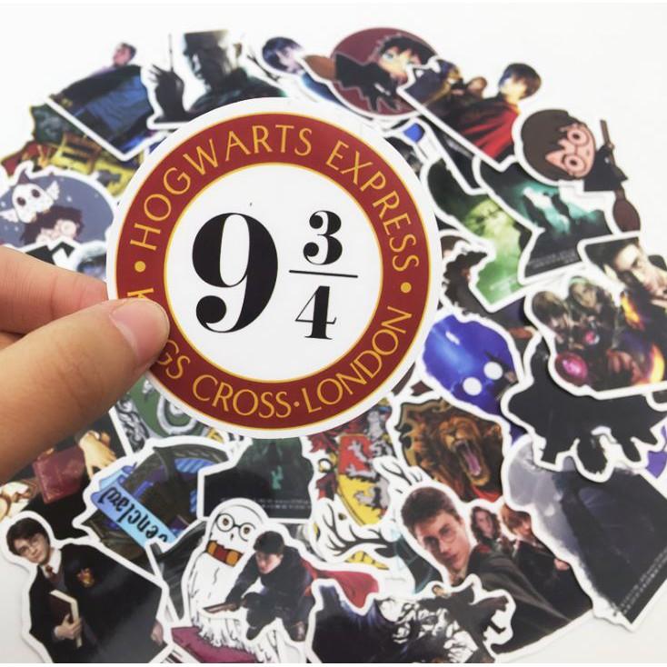 Sticker dán cao cấp H-A-R-R-Y P-O-T-T-E-R Cực COOL ms#19