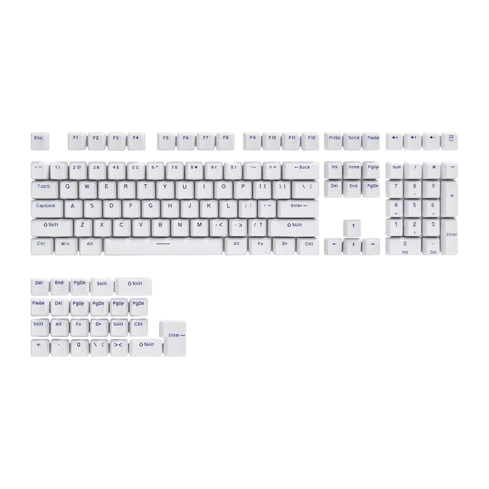 132 PBT XDA Profile White-keycap White-keycap others