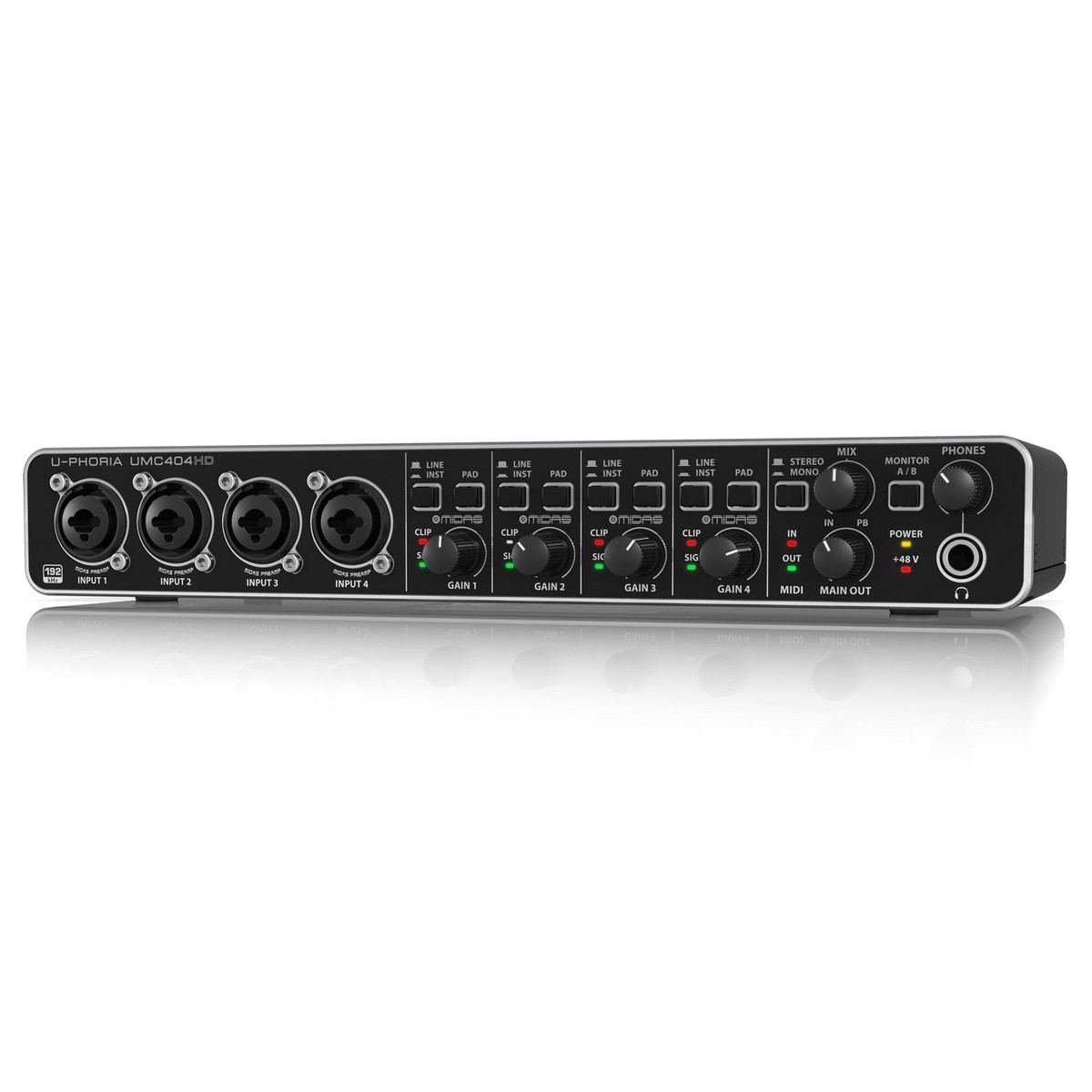 Behringer U-PHORIA UMC404HD Audio Interface - Hàng Chính Hãng