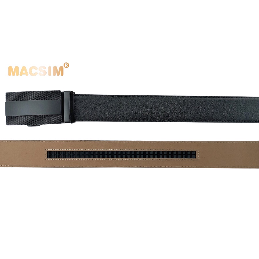 Thắt lưng nam da thật cao cấp nhãn hiệu Macsim MS002