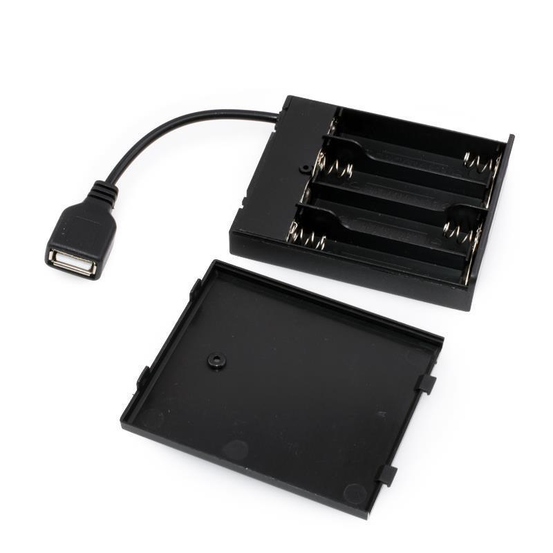 Hộp Đựng Pin AA Size 2/3/4/6/8 Ngăn Tiện Dụng