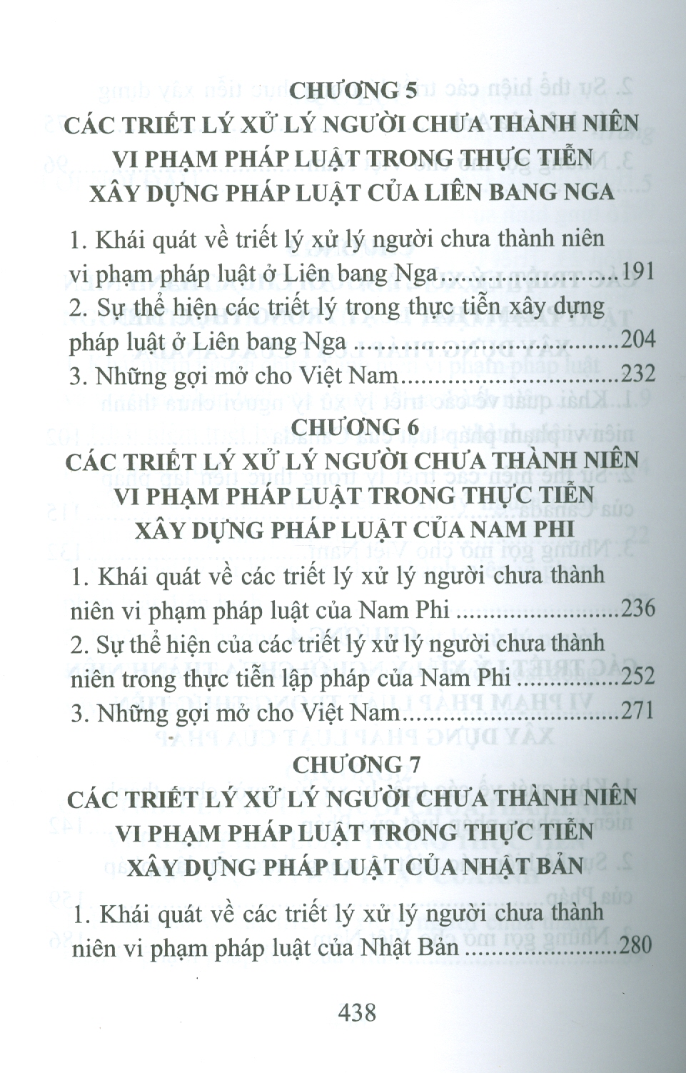Triết Lý Xử Lý Người Chưa Thành Niên Vi Phạm Và Thực Tiễn Xây Dựng Pháp Luật Trên Thế Giới (Sách chuyên khảo) - TS. Đào Lệ Thu chủ biên