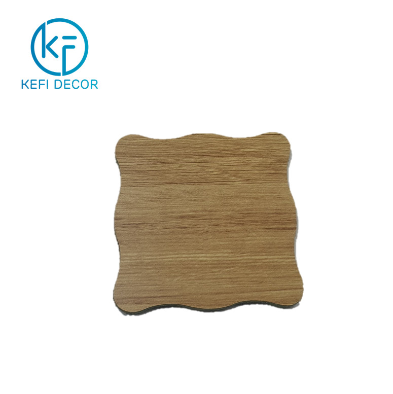 Combo 100 Miếng lót nồi lót cốc bằng gỗ sang trọng Cách Nhiệt size 10*10, Tấm Lót Bảo Vệ Mặt Bàn KEFI Decor
