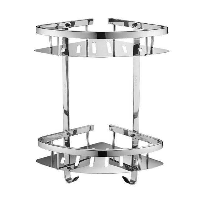 Kệ góc 2 tầng cao cấp INOX 304