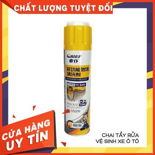 ️Chai bọt vệ sinh xe hơi- vệ sinh nội thất xe hơi