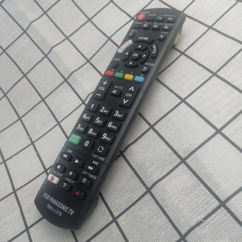 Điều Khiển Tivi Panasonic Smart-LCD-LED RM-L1378-Remote Tivi Panasonic Đa Năng