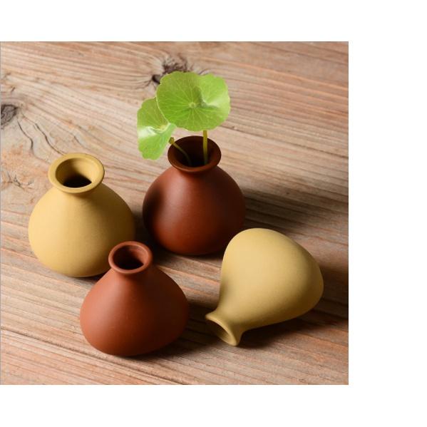 Chậu bình mini trồng cây, trang trí kệ tượng- decor không gian tiểu cảnh
