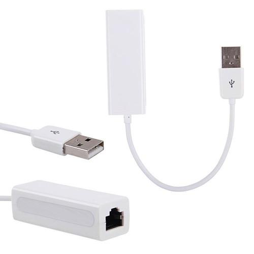 ✦ USB2.0 Male to RJ45 Ethernet Lan Network Adapter Dongle 10/100 Mbps for Notebook