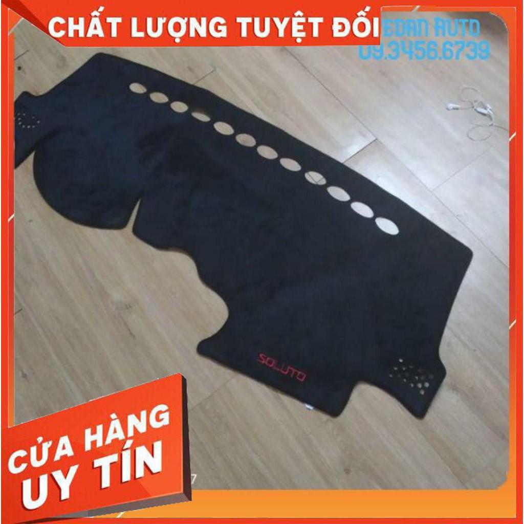 Thảm nhung đặt taplo cao cấp dành cho xe Kia soluto 2019 có chống trượt