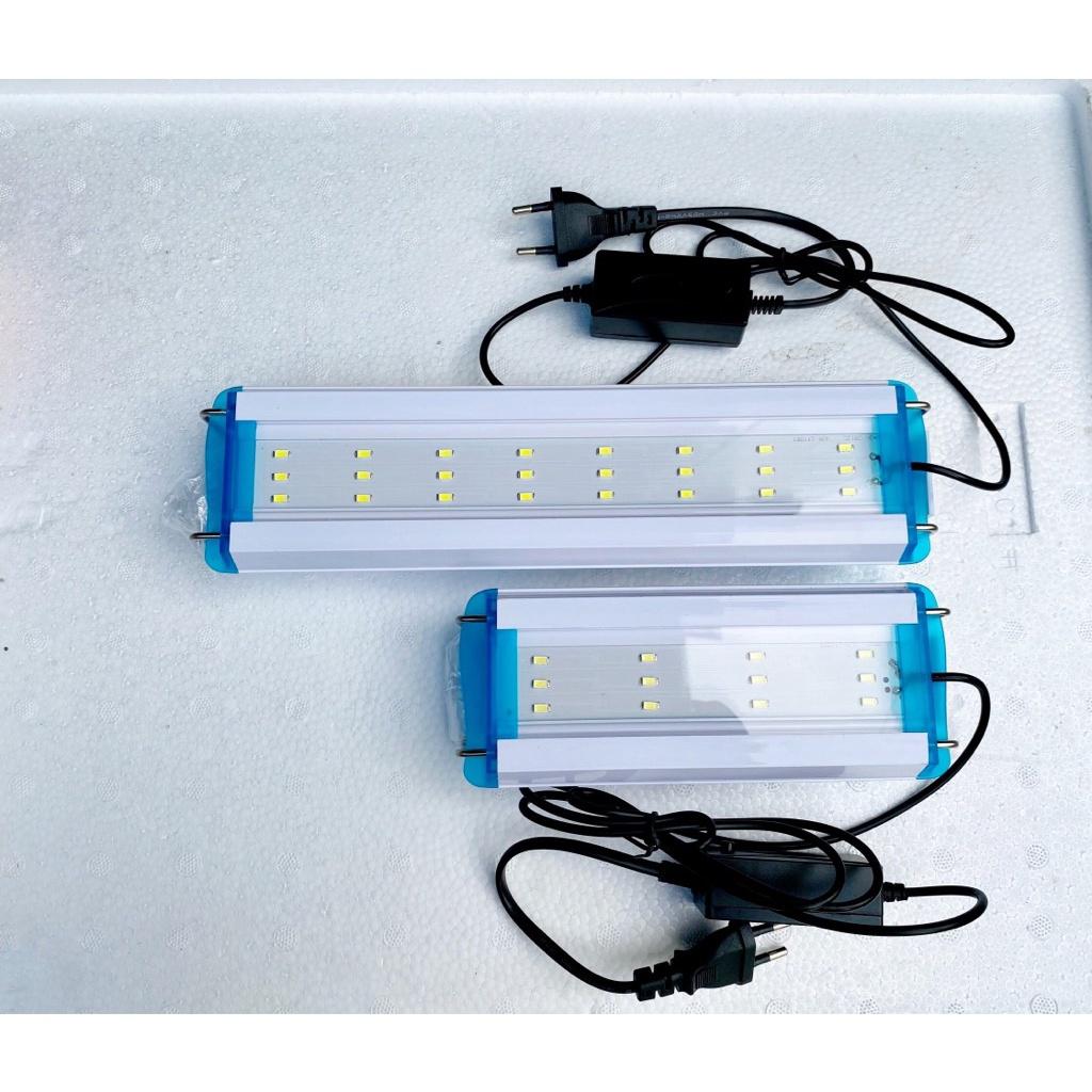 MÁNG LED 3 HÀNG QUANLONG NHIỀU KÍCH THƯỚC CHO HỒ CÁ - TRẮNG