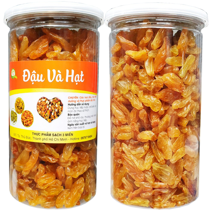 Nho Khô Nhập Khẩu Mỹ (Hũ 500g)