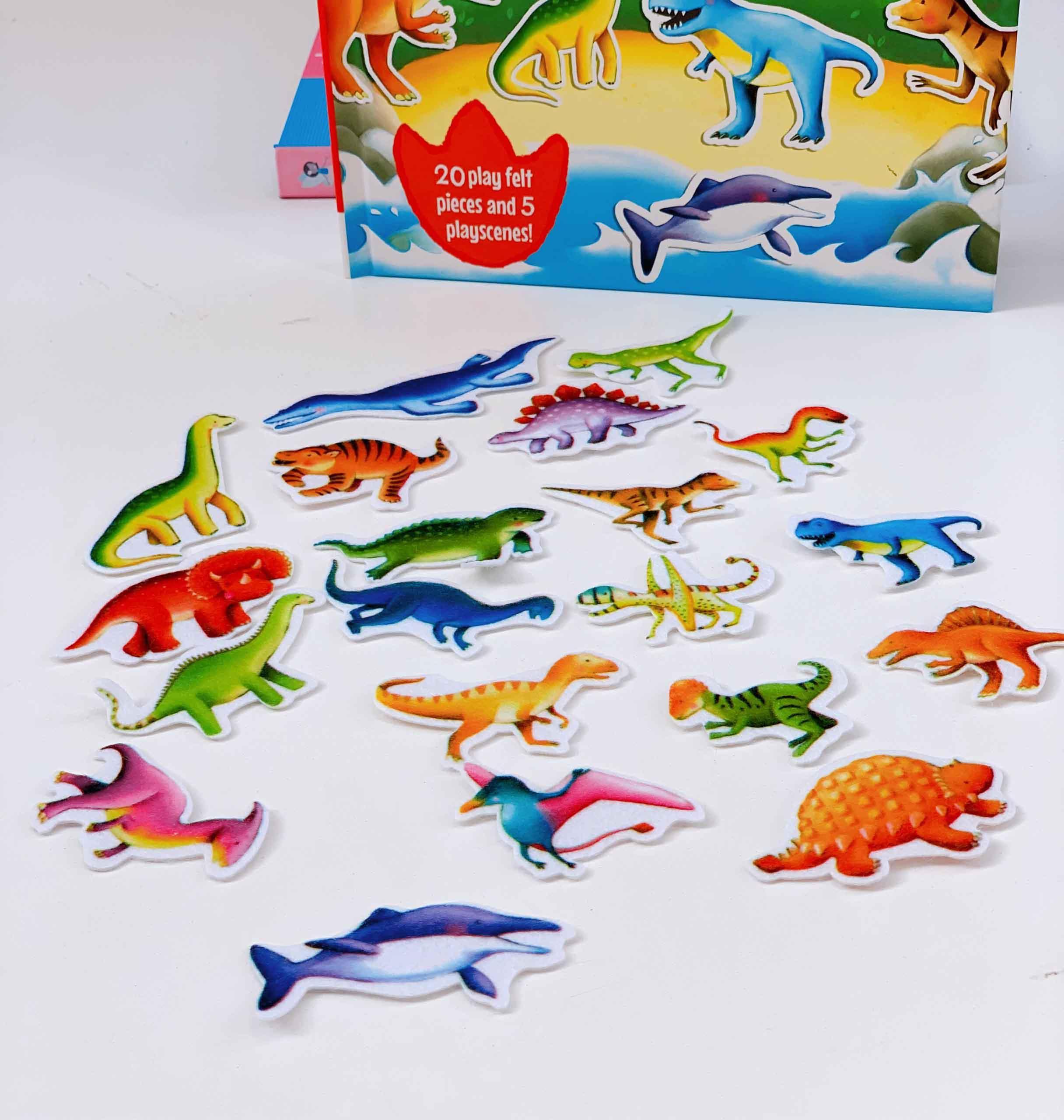 Play Felt Here come the dinosaurs!