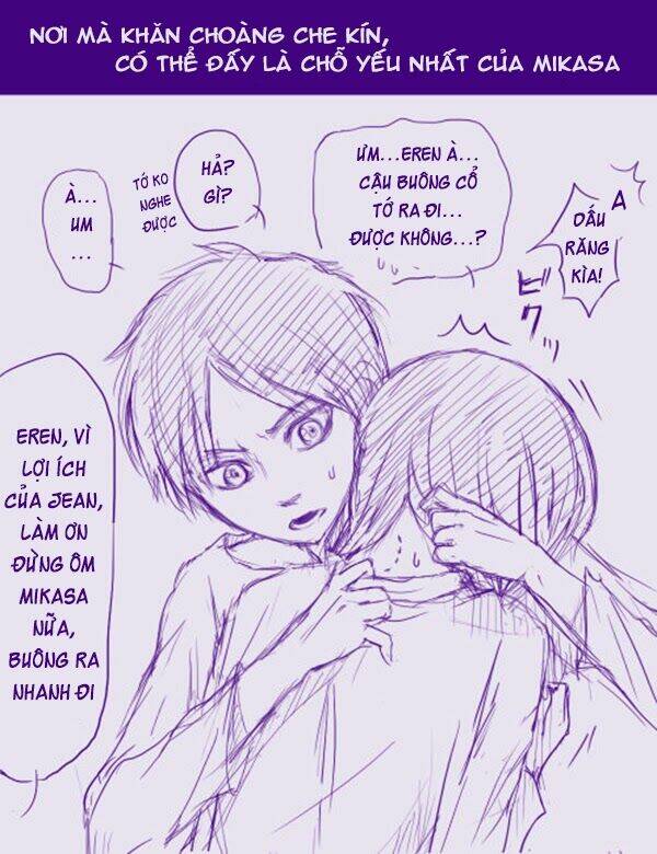 tấn công người khổng lồ - doujinshi eren x mikasa chapter 34 30