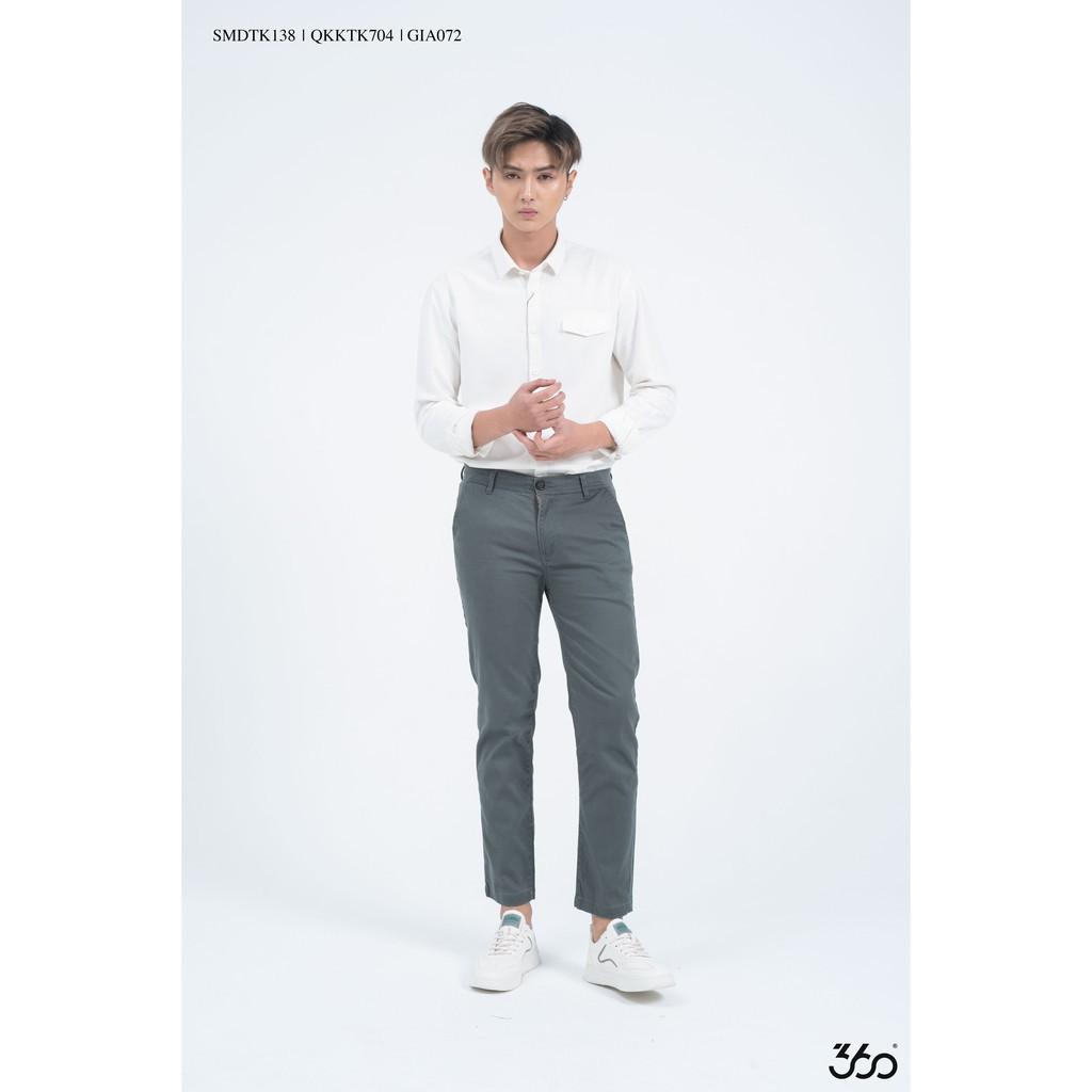 Sale Quần kaki nam dáng dài thời trang 360 Boutique