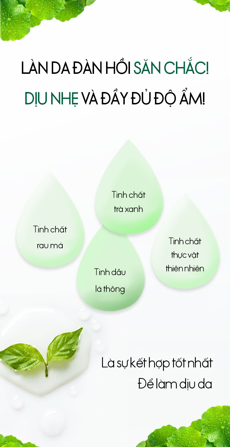 Kem dưỡng ẩm và dịu da Natinda Pine Needles Cica Cream 300ml